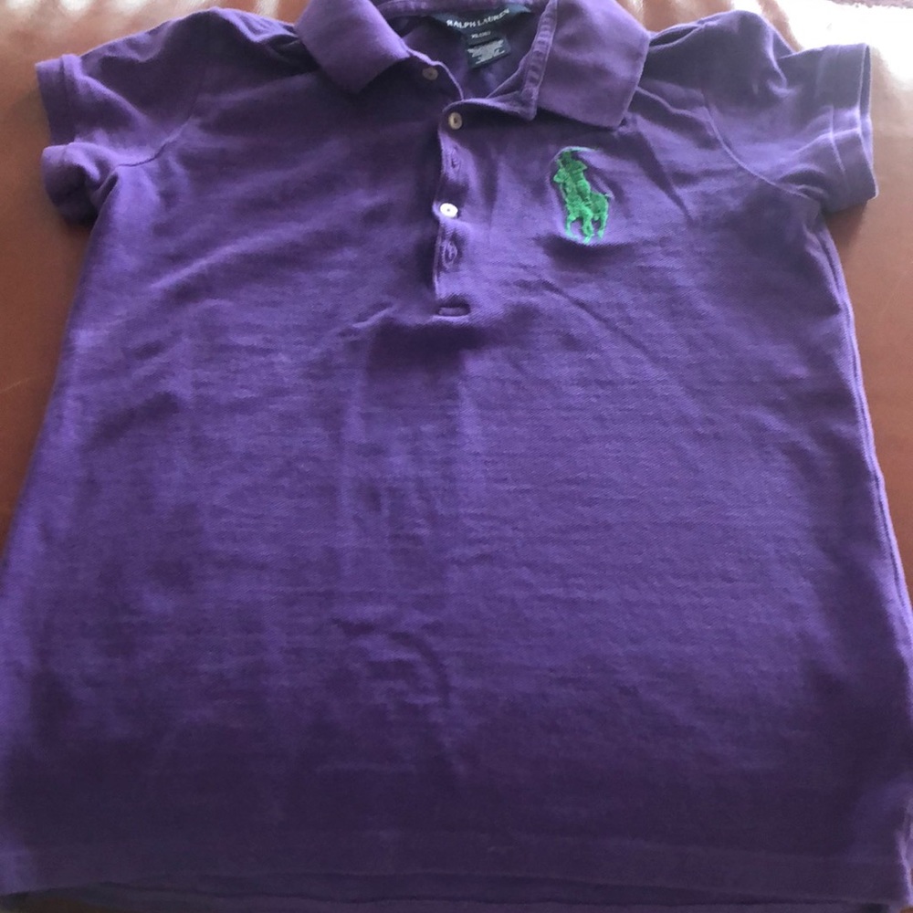 Ralph Lauren Polo Shirt with Green Horse